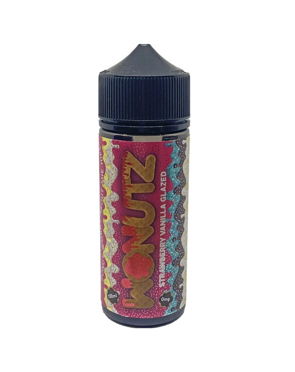 Wonutz Strawberry Vanilla Glazed E-Liquid 100ml Sh...