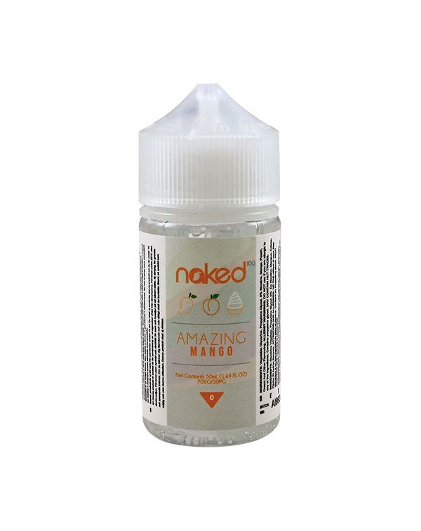 Naked 100 Amazing Mango E-Liquid 50ml Short Fill 0...