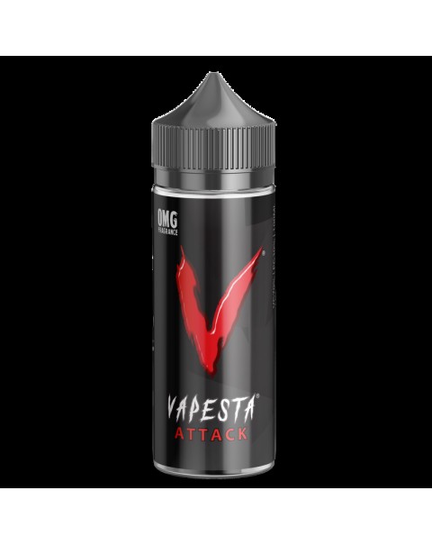 Vapesta Attack 0mg 100ml Short Fill E-Liquid