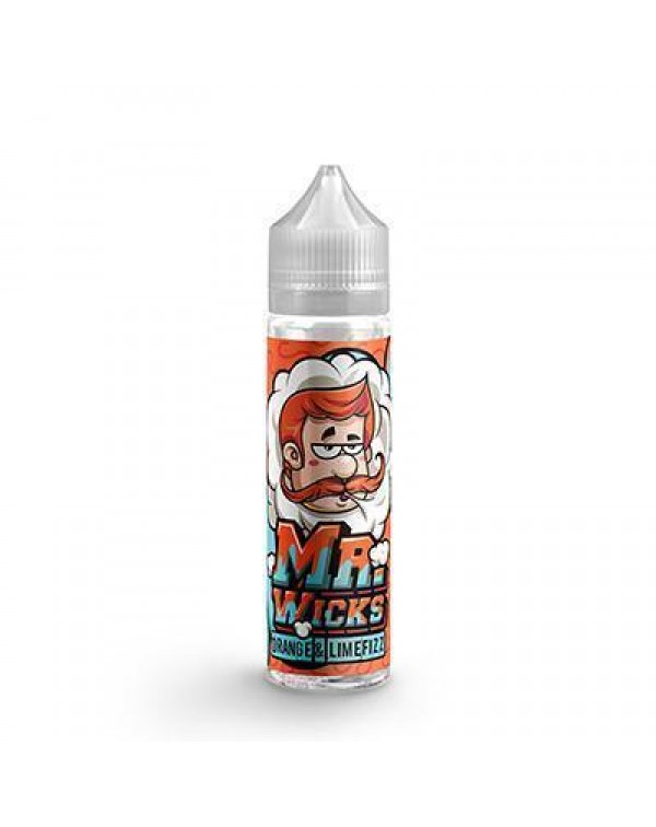 Mr Wicks Orange & Lime Fizz 0mg Short Fill - 5...