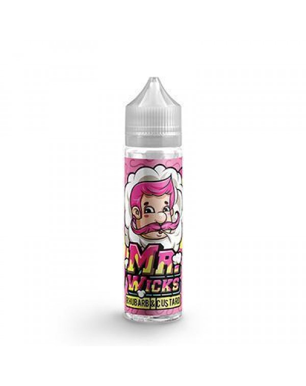 Mr Wicks Rhubarb & Custard 0mg Short Fill - 50...