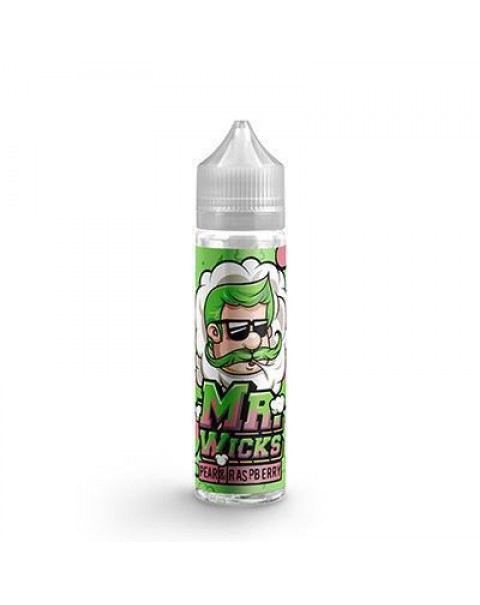 Mr Wicks Pear & Raspberry 0mg Short Fill - 50ml