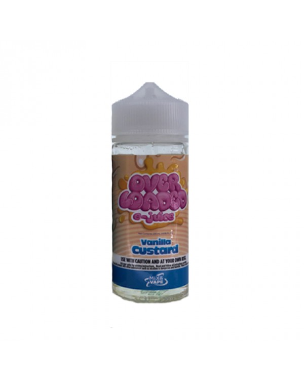 Loaded E-Juice Vanilla Custard E-Liquid 100ml Shor...