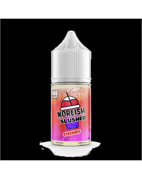 Moreish Puff Slushed Cherry 0mg 25ml Short Fill E-...