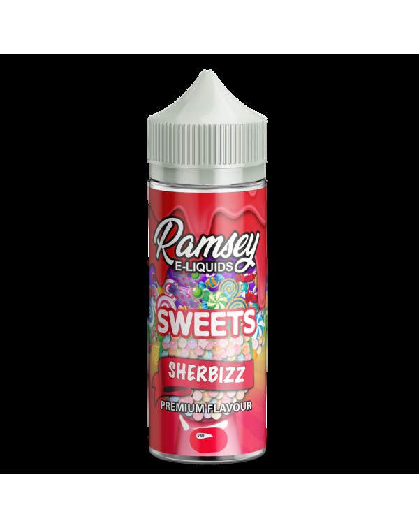 Ramsey E-Liquids Sweets Sherbizz 0mg 100ml Short F...