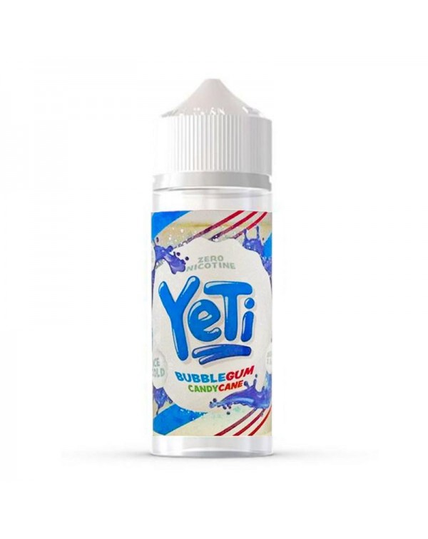Yeti Candy Cane: Bubblegum 0mg 100ml Short Fill E-...