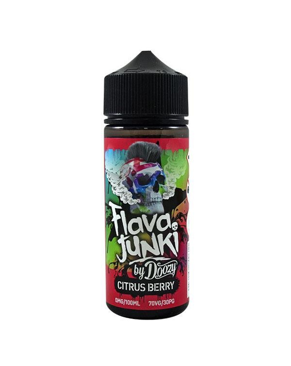 Doozy Vape Flava Junki: Citrus Berry 0mg 100ml Sho...