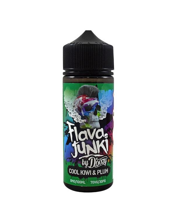 Doozy Vape Flava Junki: Cool Kiwi Plum 0mg 100ml S...