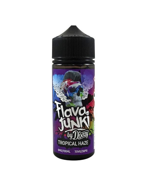 Doozy Vape Flava Junki: Tropical Haze 0mg 100ml Sh...