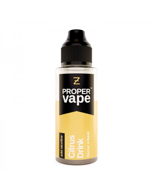 Zeus Juice Proper Vape: Citrus Drink 0mg 100ml Sho...