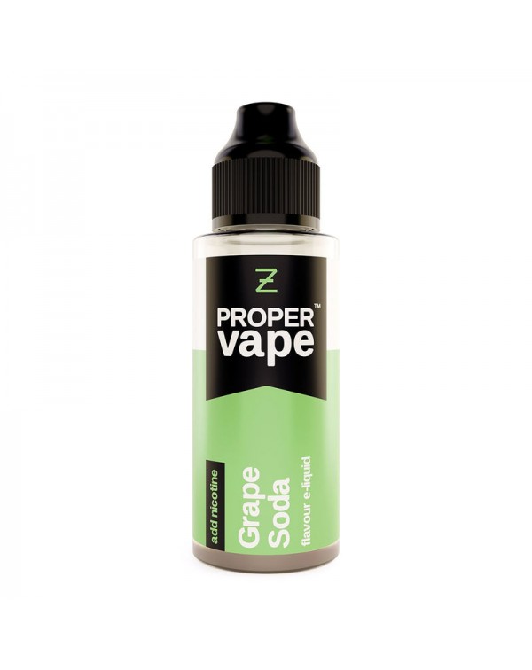 Zeus Juice Proper Vape: Grape Soda 0mg 100ml Short...