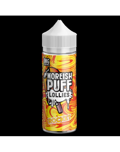 Moreish Puff Lollies Rocket 0mg 100ml Short Fill E-Liquid