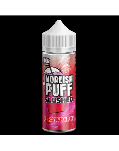 Moreish Puff Slushed Strawberry 0mg 100ml Short Fill E-Liquid