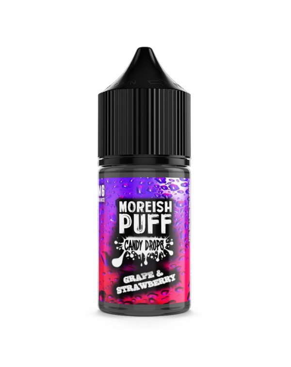 Moreish Puff Candy Drops Grape & Strawberry 0m...