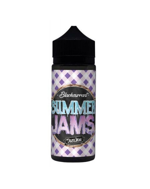 Just Jam Blackcurrant Summer Jams E-Liquid 100ml Short Fill