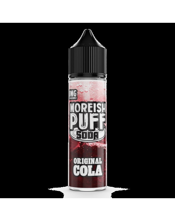 Moreish Puff Soda Original Cola 0mg 50ml Short Fil...