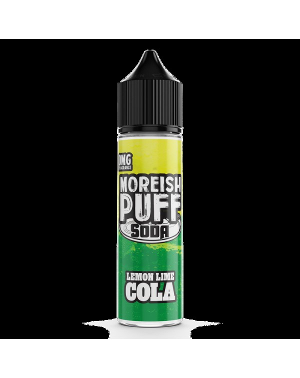 Moreish Puff Soda Lemon/lime Cola 0mg 50ml Short F...