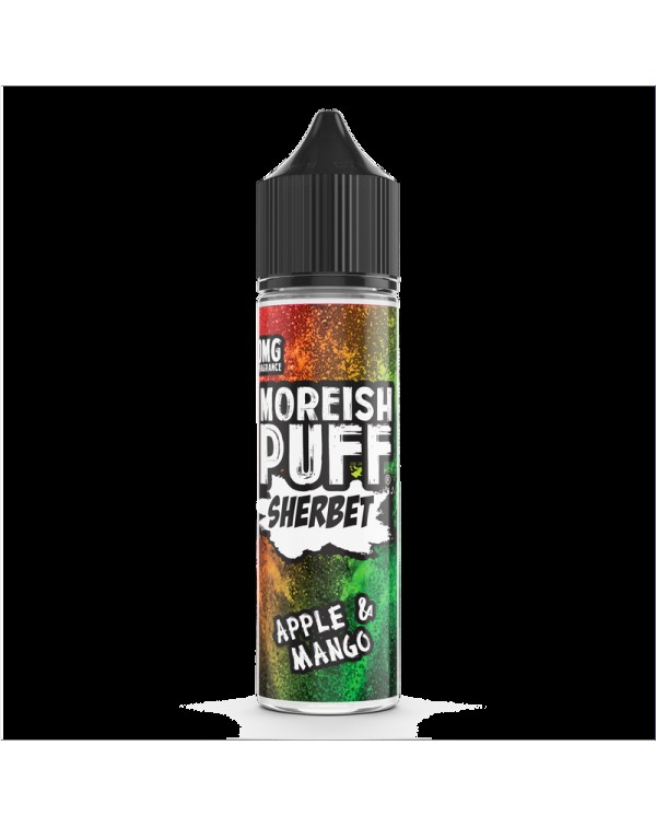 Moreish Puff Sherbet Apple & Mango 0mg 50ml Sh...