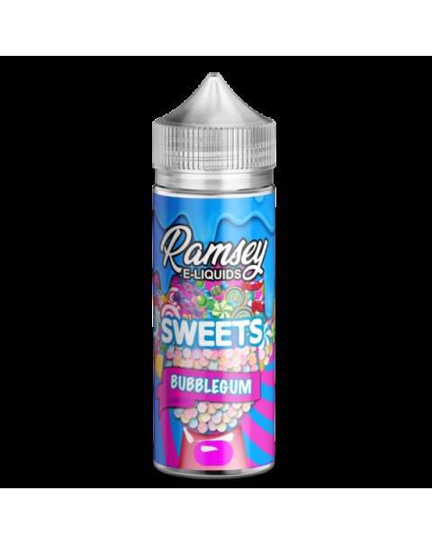 Ramsey E-Liquids Bubblegum Sweet 0mg 100ml Short Fill E-Liquid
