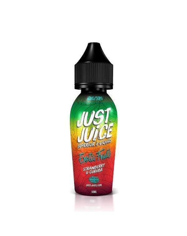 Just Juice Strawberry & Curuba 0mg 50ml Short ...