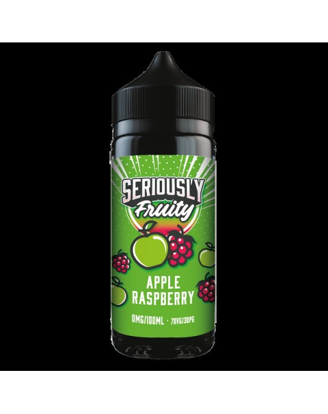 Doozy Vape Seriously Fruity: Apple Raspberry 0mg 100ml Short Fill E-Liquid