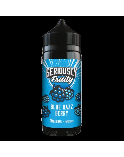 Doozy Vape Seriously Fruity: Blue Razz Berry 0mg 100ml Short Fill E-Liquid