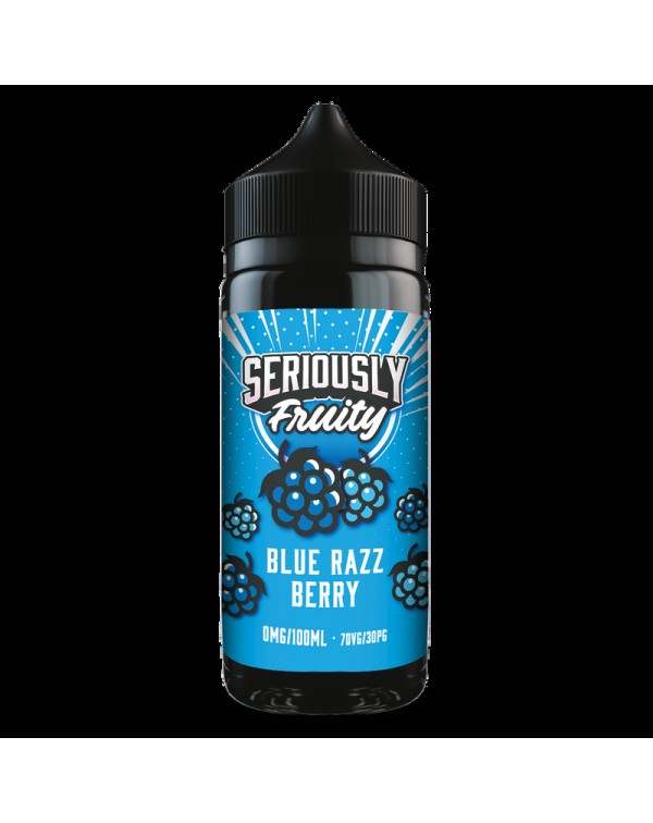 Doozy Vape Seriously Fruity: Blue Razz Berry 0mg 1...