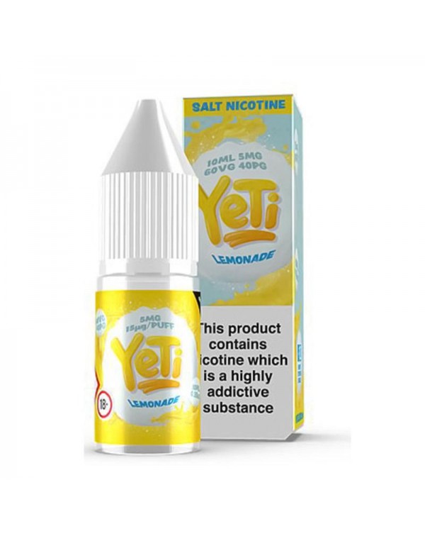 Yeti Lemonade 10ml Nic Salt