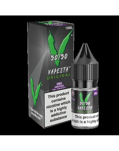 Vapesta 50/50: Original 10ml E-Liquid