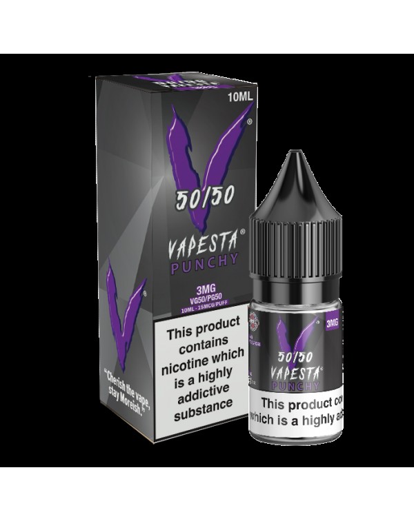 Vapesta 50/50: Punchy 10ml E-Liquid