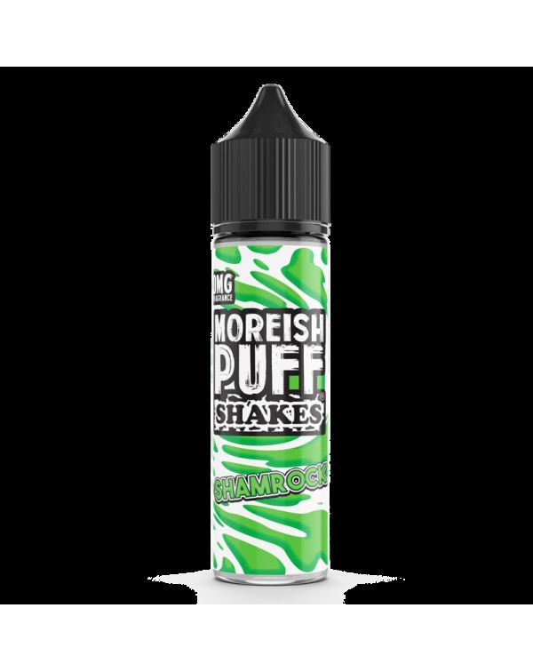 Moreish Puff Shakes Shamrock 0mg 50ml Short Fill E...