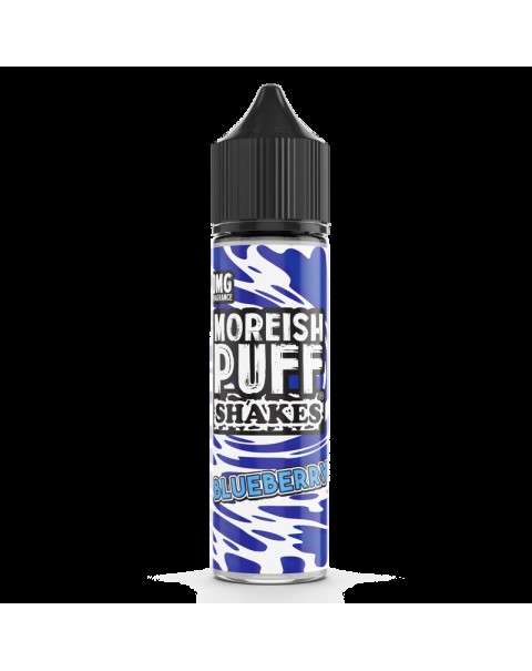 Moreish Puff Shakes Blueberry 0mg 50ml Short Fill E-Liquid