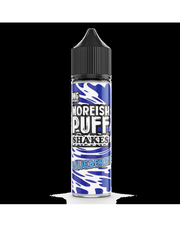 Moreish Puff Shakes Blueberry 0mg 50ml Short Fill ...