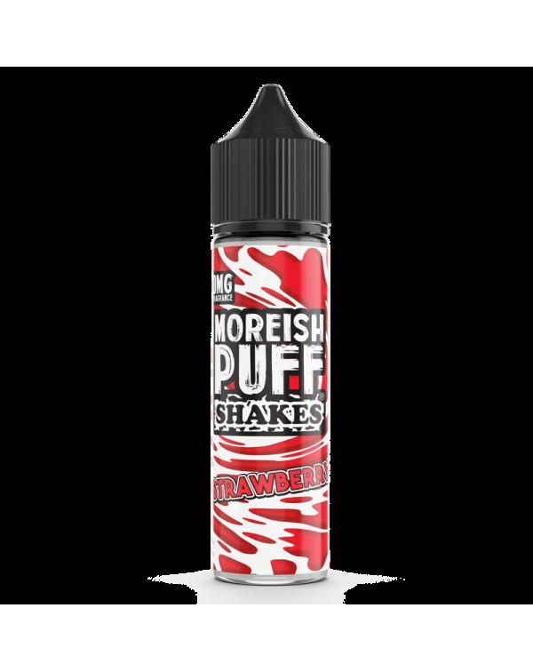 Moreish Puff Shakes Strawberry 0mg 50ml Short Fill...