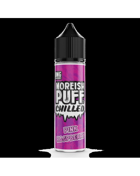 Moreish Puff Chilled Pink Raspberry 0mg 50ml Short Fill E-Liquid
