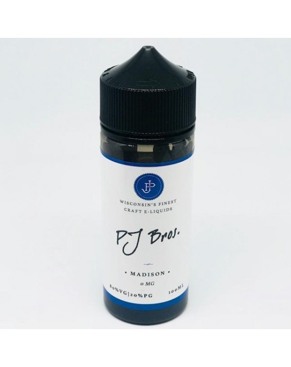 Pj Bros Madison E-Liquid 100ml Short Fill