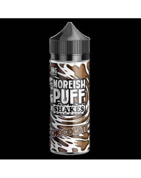 Moreish Puff Shakes Chocolate 0mg 100ml Short Fill E-Liquid