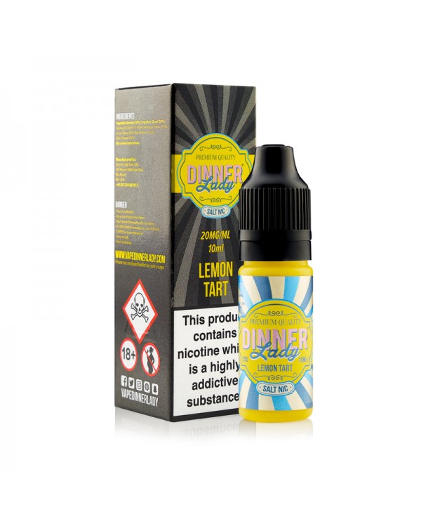 Dinner Lady Lemon Tart Nic Salt 10ml