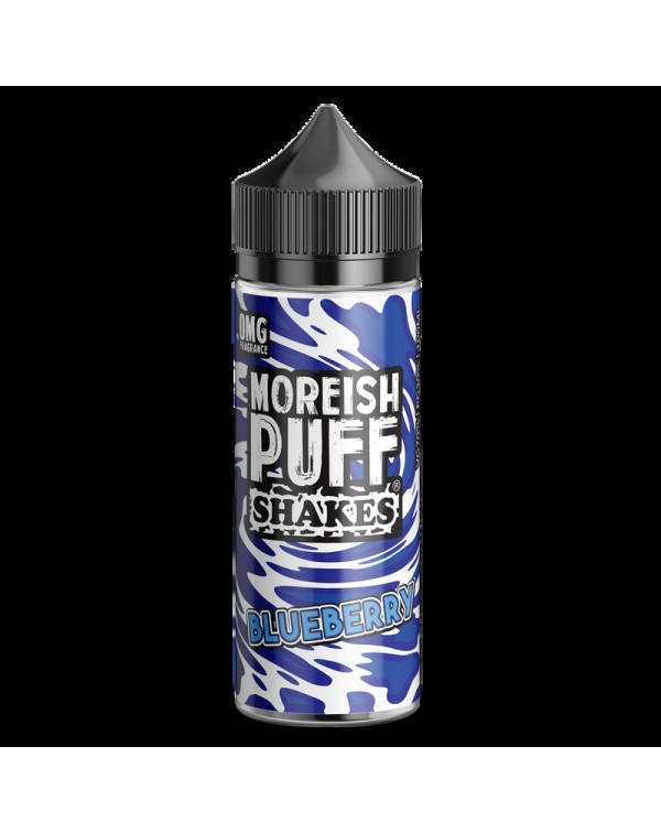 Moreish Puff Shakes Blueberry 0mg 100ml Short Fill...