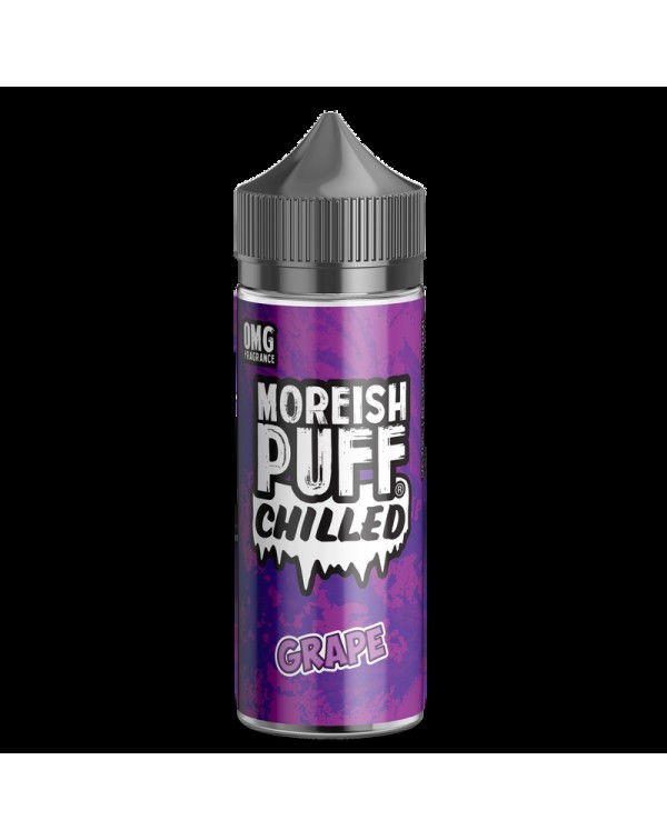 Moreish Puff Chilled Grape 0mg 100ml Short Fill E-...