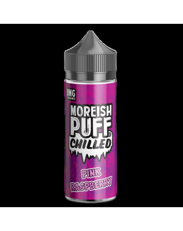 Moreish Puff Chilled Pink Raspberry 0mg 100ml Shor...