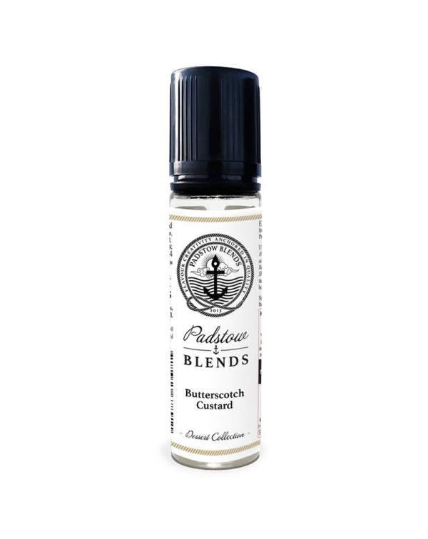 Padstow Blends Butterscotch Custard 0mg 50ml Short...