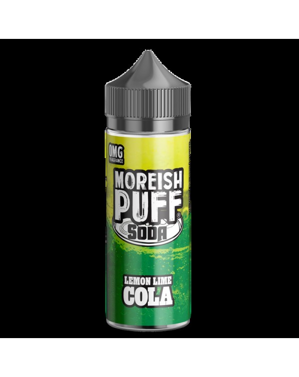Moreish Puff Soda Lemon/lime Cola 0mg 100ml Short ...