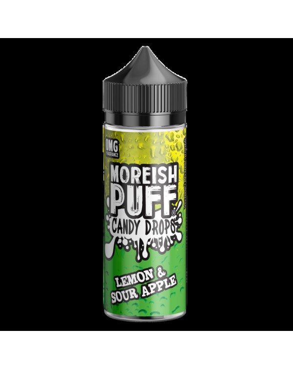 Moreish Puff Candy Drops Lemon & Sour Apple 0m...