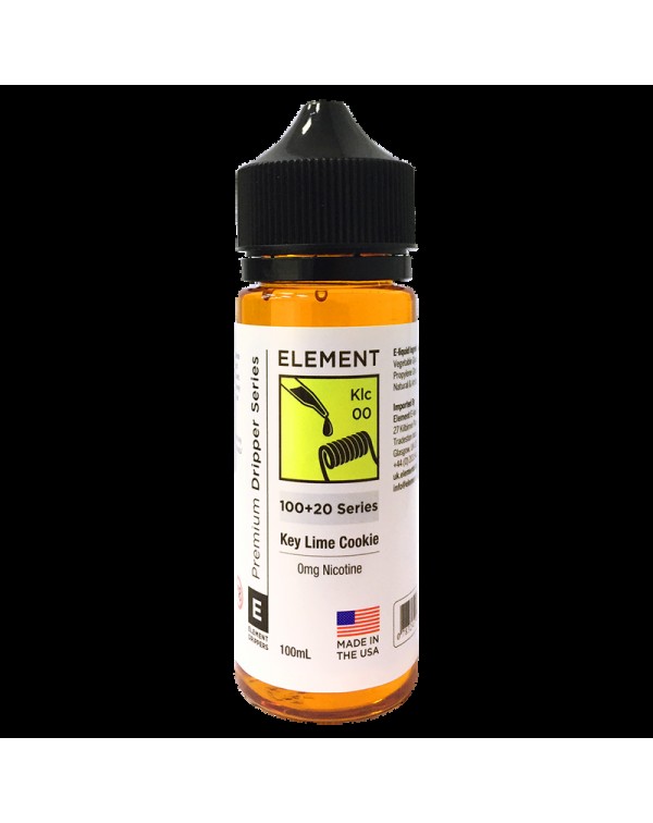 Element Key Lime Cookie E-Liquid 100ml Short Fill