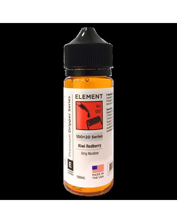 Element Kiwi Redberry E-Liquid 100ml Short Fill