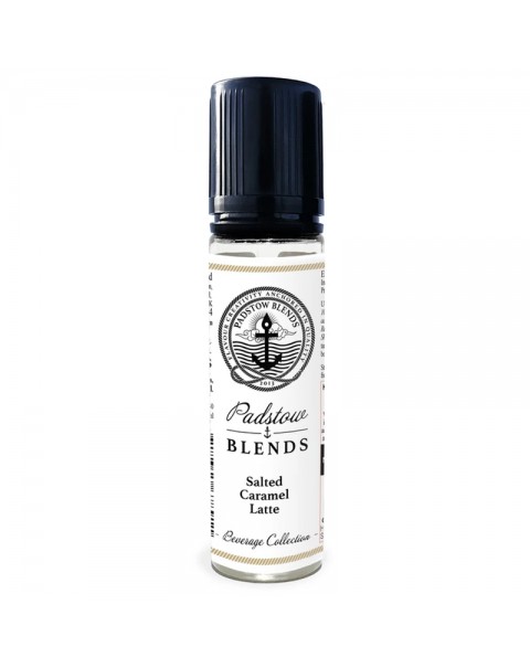 Padstow Blends Salted Caramel Latte 0mg 50ml Short Fill E-Liquid