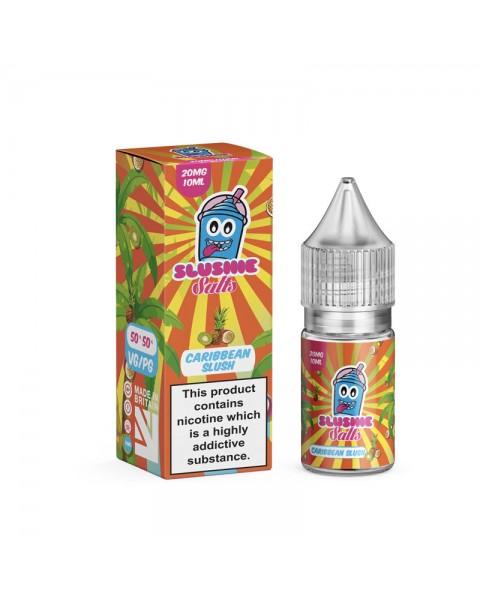 LiquaVape Slushie Salts: Caribbean Slush 10ml Nic Salt