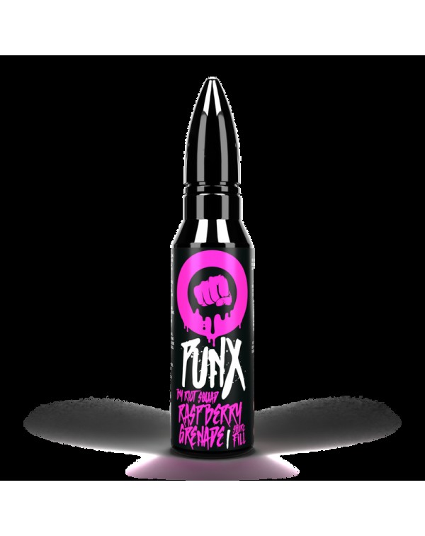 Riot Squad Punx: Raspberry Grenade 0mg 50ml Short ...