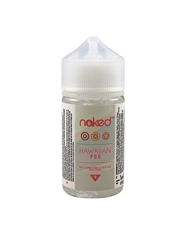 Naked 100 HawaIIan Pog 0mg 50ml Short Fills E-liqu...